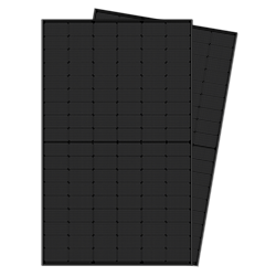 Módulo fotovoltaico totalmente preto